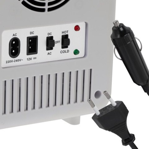AD 8084 grey Mini lodówka 4l | chłodzenie i podgrzewanie | do domu i samochodu | system peltiera
