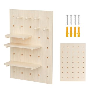 Drewniana tablica organizer Maclean, drewniany, 40x60cm, max. 20kg, MC-130 WD