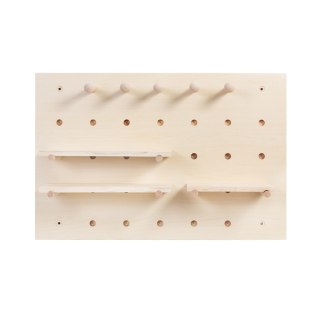 Drewniana tablica organizer Maclean, drewniany, 40x60cm, max. 20kg, MC-130 WD