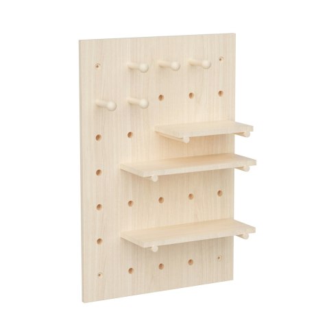 Drewniana tablica organizer Maclean, drewniany, 40x60cm, max. 20kg, MC-130 WD