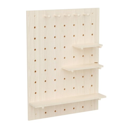 Drewniana tablica organizer Maclean, drewniany, 60x80cm, max. 20kg, MC-131 WD