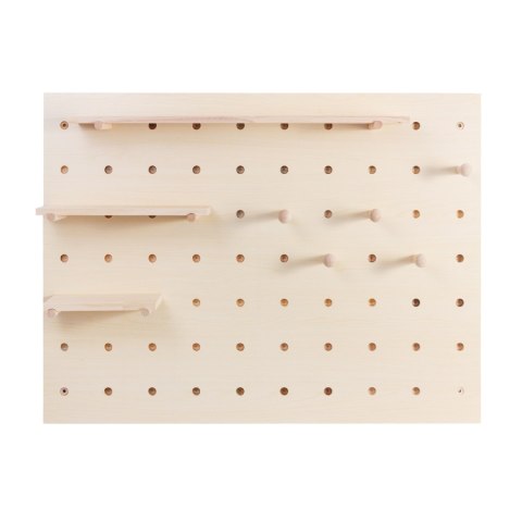 Drewniana tablica organizer Maclean, drewniany, 60x80cm, max. 20kg, MC-131 WD