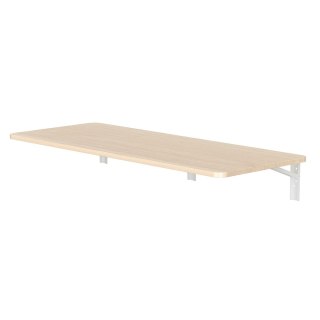 Składana półka / blat Maclean, drewniane, 100x40cm, max. 50kg, MC-128 WD