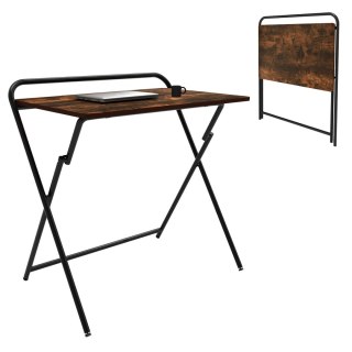 Wielofunkcyjny stolik biurko na laptop Maclean, czarne, 50x80cm, 50kg max., MC-127 B