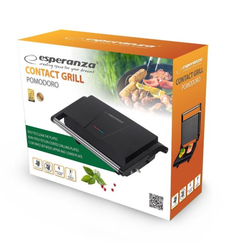 EKG014 Esperanza grill kontaktowy pomodoro