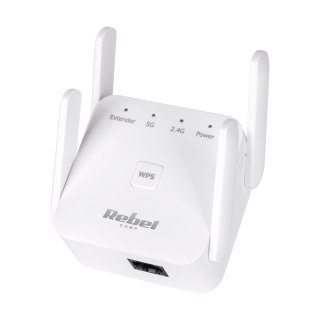 Repeater - wzmacniacz sieci bezprzewodowej 2.4+5 GHz Rebel