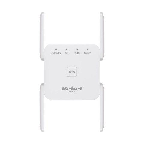 Repeater - wzmacniacz sieci bezprzewodowej 2.4+5 GHz Rebel