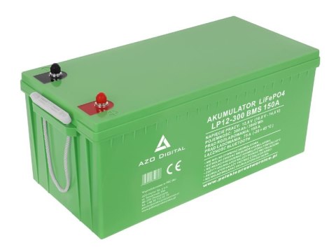 Akumulator LiFePO4 LP12-300 300Ah 12V 150A Bluetooth mata grzewcza