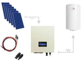 Zestaw do grzania wody w bojlerach 6xPV Mono 2500 ECO Solar Boost PRO