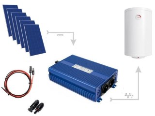 Zestaw do grzania wody w bojlerach 6xPV Mono 2500 ECO Solar Boost