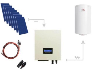 Zestaw do grzania wody w bojlerach 7xPV Mono 3000 ECO Solar Boost PRO