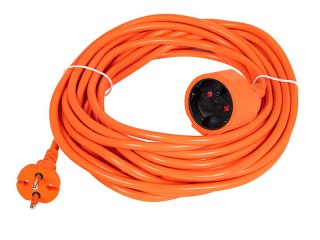 98-788# Przedłużacz sieciowy pr-160 1-gniazdo bez uziemienia 10m pomarańczowy (2x1,5mm)
