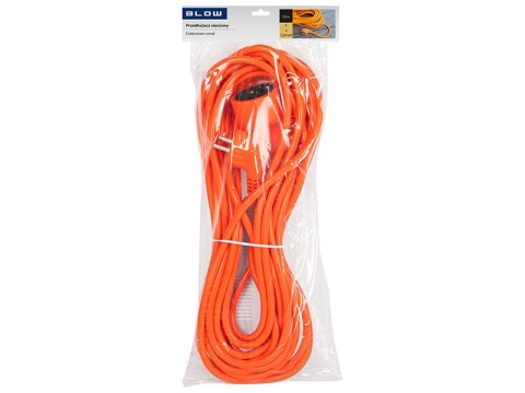 98-788# Przedłużacz sieciowy pr-160 1-gniazdo bez uziemienia 10m pomarańczowy (2x1,5mm)