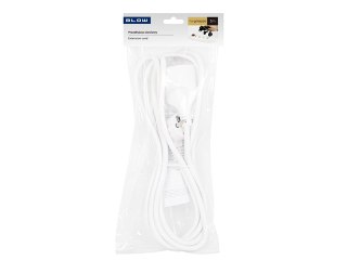 98-792# Przedłużacz sieciowy pr-160 1-gniazdo z uziemieniem 3m biały (3x1,5mm)