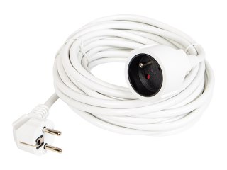 98-794# Przedłużacz sieciowy pr-160 1-gniazdo z uziemieniem 10m biały (3x1,5mm)