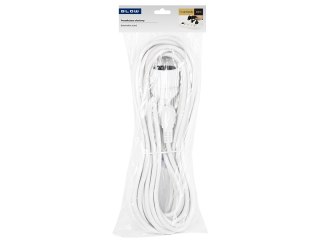 98-794# Przedłużacz sieciowy pr-160 1-gniazdo z uziemieniem 10m biały (3x1,5mm)