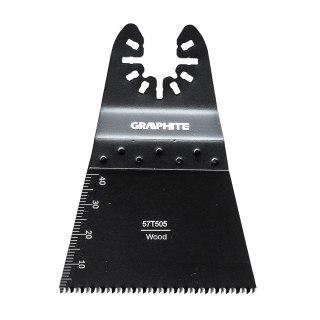 Brzeszczot do urządzenia wielofunkcyjnego, do cięcia wgłębnego, 14TPI, HCS, 65 mm