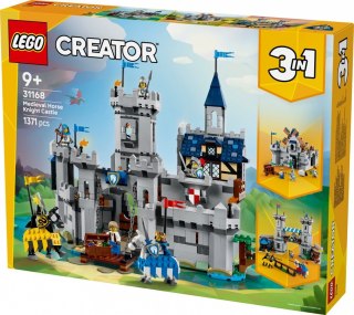 Klocki creator 31168 Średniowieczny zamek rycerzy konnych