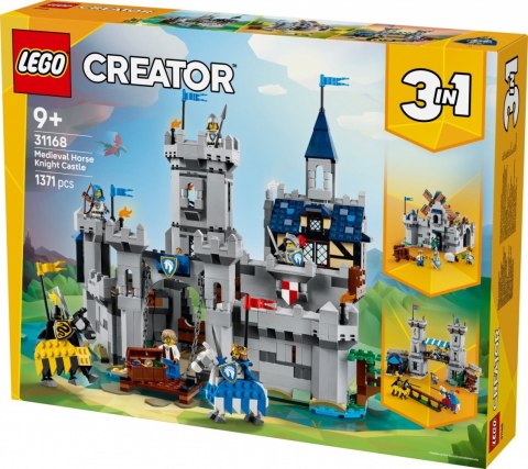 Klocki creator 31168 Średniowieczny zamek rycerzy konnych