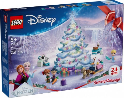 Klocki disney princess 43273 kalendarz adwentowy disney