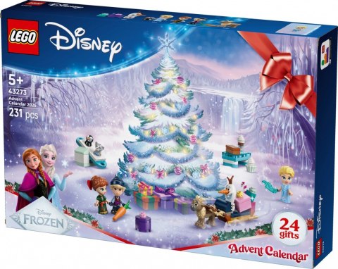 Klocki disney princess 43273 kalendarz adwentowy disney