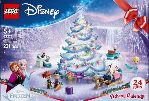 Klocki disney princess 43273 kalendarz adwentowy disney