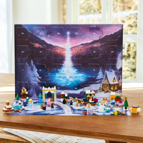 Klocki disney princess 43273 kalendarz adwentowy disney