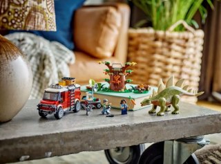 Klocki jurassic world 76965 dinomisje: odkrycie stegozaura