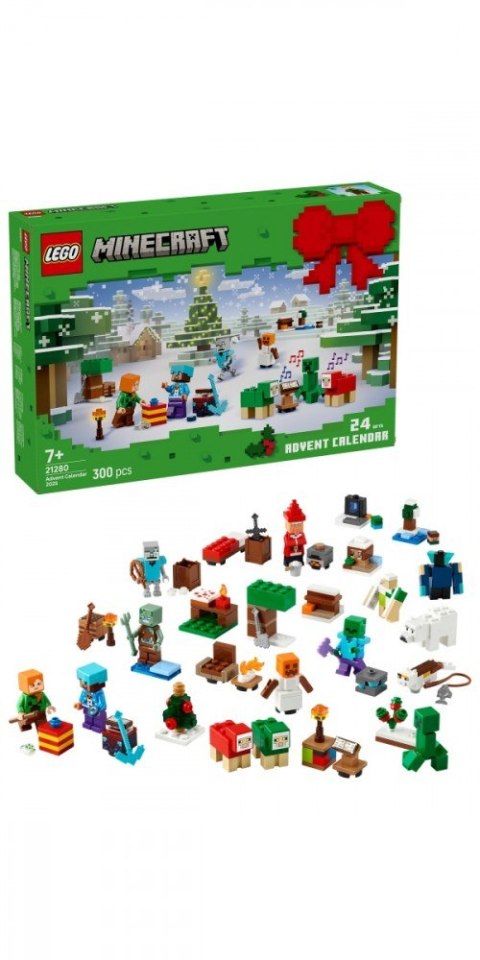 Klocki minecraft 21280 kalendarz adwentowy: minecraft