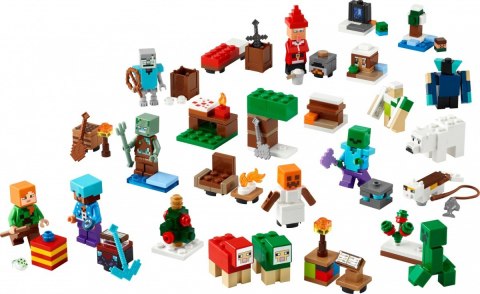 Klocki minecraft 21280 kalendarz adwentowy: minecraft