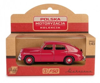 Pojazd prl warszawa m20 bordowy