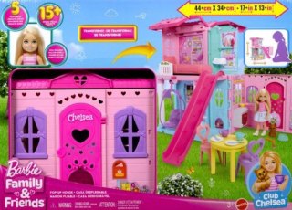 Barbie rozkładany domek dla lalek chelsea