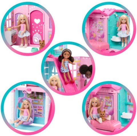 Barbie rozkładany domek dla lalek chelsea