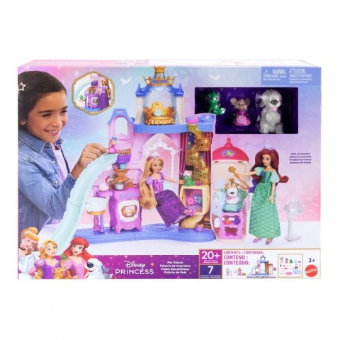 Domek dla lalek disney princess pałac zwierzątek