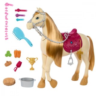 Figurka interaktywna barbie tańczący koń