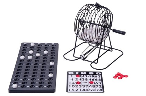Gra zestaw bingo 13,5 cm - komplet