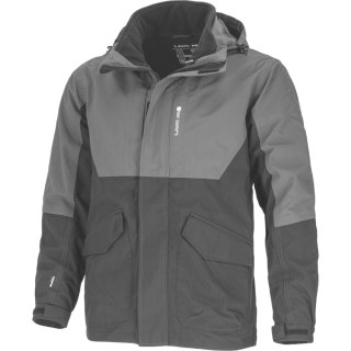 Kurtka 3w1 z odpinanym polarem czar.-szar., "2xl", ce, lahti