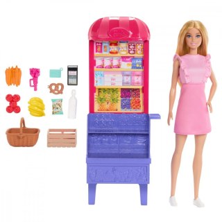Lalka barbie malibu na zakupach