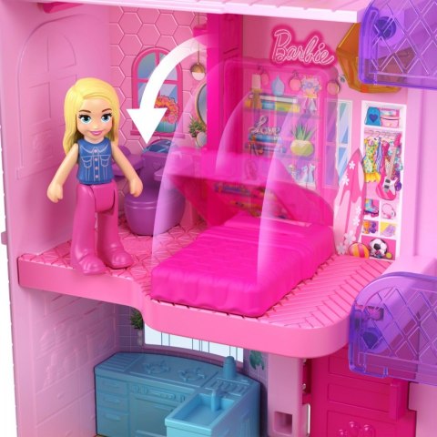 Zestaw polly pocket barbie dreamhouse