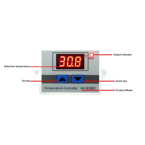 Termostat 230V XH-W3001 E6113