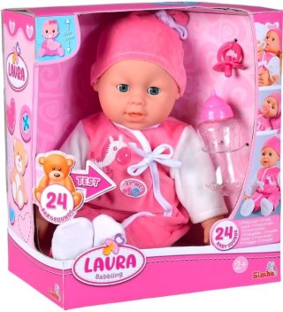 Lalka bobas laura gaworząca, 38 cm