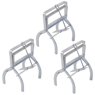 Pułapka metalowa na szkodniki ? szeroka, szerokość: 9 cm, stal ocynkowana, 3 szt.
