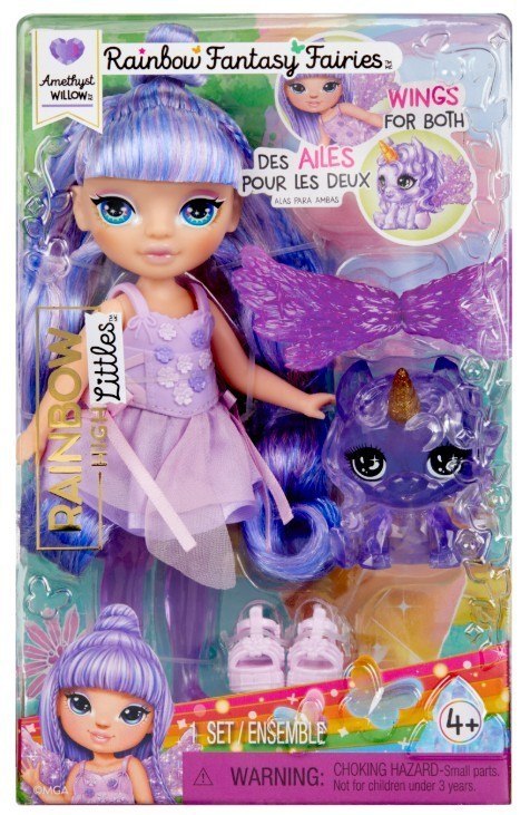 Lalka rainbow high little rainbow, amethyst (purple)