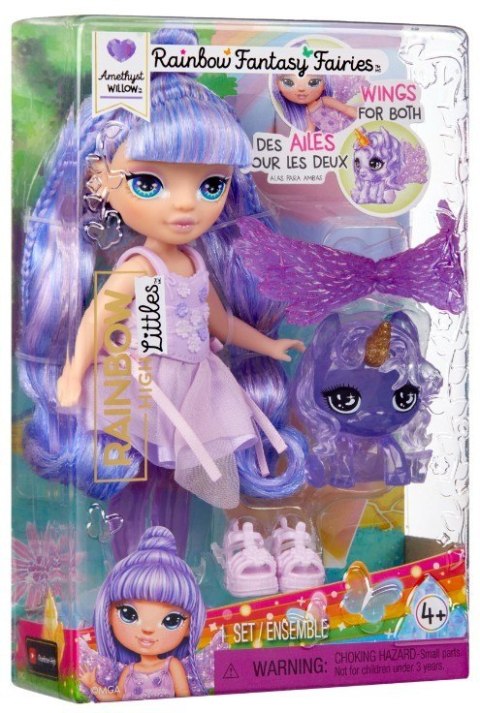 Lalka rainbow high little rainbow, amethyst (purple)