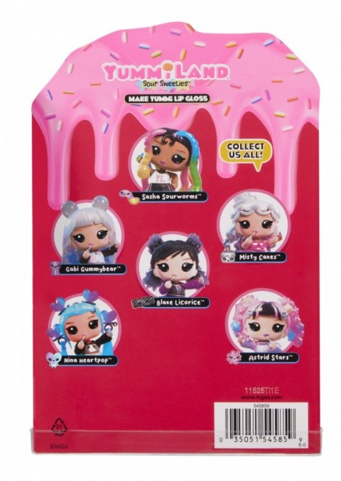 Lalka yummiland lip gloss sour, astrid stars