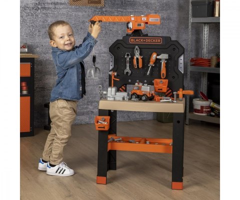 Warsztat z dźwigiem black+decker bricolo builder
