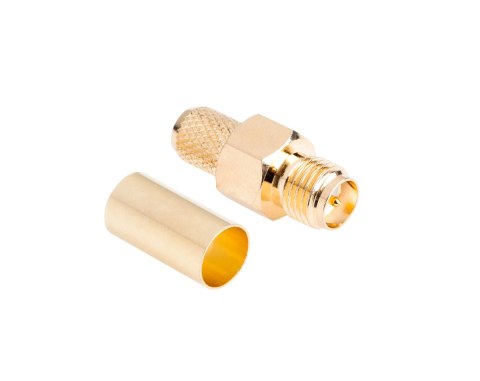 Gniazdo męskie SMA-RP H155 (pin męski) zacisk. zł Gniazdo męskie SMA-RP H155 (pin męski) zacisk. zł