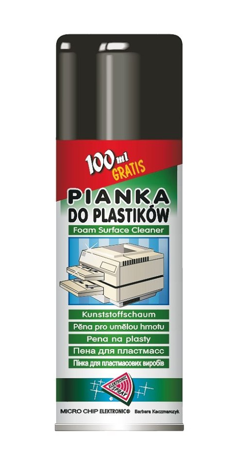 Pianka do plastiku 400ml. MICROCHIP ART.008 Pianka do plastiku 400ml. MICROCHIP ART.008