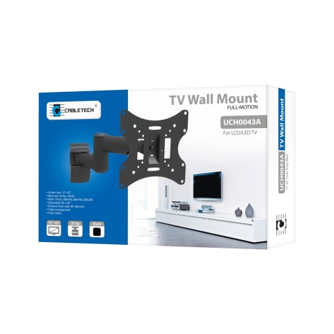 Uchwyt do ściany 13-42 cali czarny LCD-UCH0043 Uchwyt do ściany 13-42 cali czarny LCD-UCH0043
