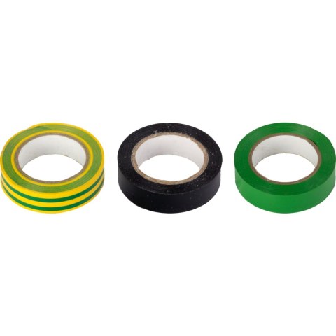 13101C Taśma izolacyjna PCW 15x0.15 mm, 10 m, czarna 13101C Taśma izolacyjna PCW 15x0.15 mm, 10 m, czarna